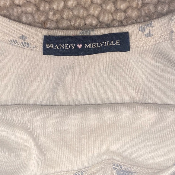 Brandy Melville Floral Tank Top - Picture 2 of 2